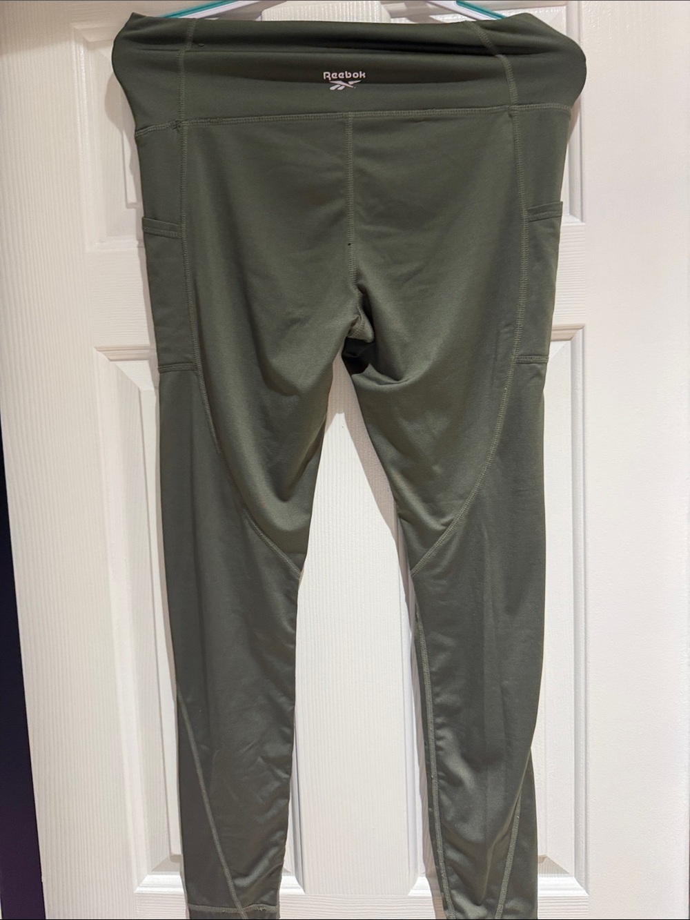 Reebok Olive Active High-Rise Leggings